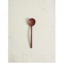 ティースプーン ラウンド 2個セット キッチン用品 木製 ナチュラル カトラリー 長さ130