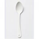 ブランシリーズ デザートスプーン キッチン用品 琺瑯 ホワイト カトラリー 長さ185