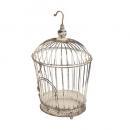 BIRD CAGE シャビー アンティーク調 プランタースタンド ホワイト おしゃれ 高さ44.5