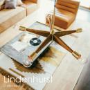 リンデンハースト ペンダントライト クリアボール球付き 天井照明 ブラウン 幅76