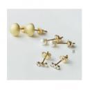 ピアス3セット デザイン ゴールド 真鍮 おしゃれ 通販