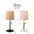 シルワ BK テーブルライト 一般球形LED電球付き ブラック 間接照明 おしゃれ 高さ40