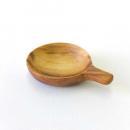 TEAKWOOD ミニ スクープ ラウンド 天然木 ナチュラル チーク 長さ9.5
