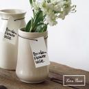 PORCELAIN フラワーベース ラウンド 花瓶 おしゃれ 磁器 高さ15