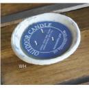 シトロネラ テラコッタボウル キャンドル (L) WH ナチュラル おしゃれ アロマ 直径19.5