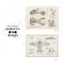 ロベルトワークス ラグマット 140x100 BL カーペット クラフト コットン カジュアル