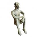 Brass Art Crow Man オブジェ ディスプレイ 置物 個性的 タイ 真鍮 造形物