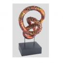 Metal Scarpture インフィニティ 個性的 オブジェ 置物 ディスプレイ アート