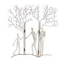 Metal ファミリーツリー 個性的 オブジェ 置物 ディスプレイ アート 人びと おしゃれ