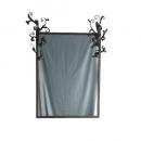 アンテンヌ　Wall Mirror アイアン 植物モチーフ おしゃれ エレガント 壁掛 鏡 フレーム