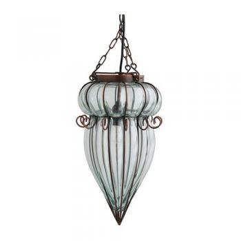 Hanging Lump ドロップ clear アイアン ハンドメイド 吹きガラス おしゃれ ランプ