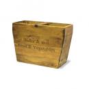 オールドパインボックス E 木箱 アンティーク調 ガーデン ディスプレイ ケース 幅350