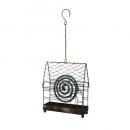 ハンギングディスプレイハウス アイアン グリーン 収納 家モチーフ かわいい 植物 高さ410