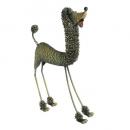 Metal おしゃれプードル 犬 オブジェ 置物 ホームアクセサリー かわいい 人気