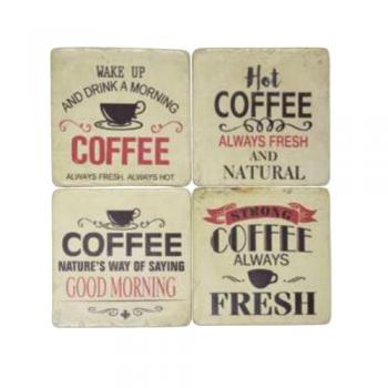 レジンタイルコースター05 (4枚セット) おしゃれ かわいい カラフル キッチン用品 幅96