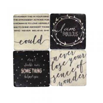 レジンタイルコースター03 (4枚セット) おしゃれ かわいい カラフル キッチン用品 幅96