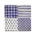 レジンタイルコースター07 (4枚セット) おしゃれ かわいい カラフル キッチン用品 幅96