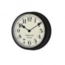 ナインクロックBK 壁掛け時計  ブラック レトロ アンティーク調 クラシカル 直径232