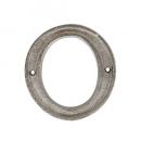 METAL LETTER 105 SILVER "O" アルファベットオブジェ アルミ 高さ10.5