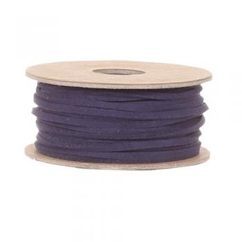 FAKE SUEDE STRING B ブラック 革紐 DIY おしゃれ アクセサリー 長さ10m