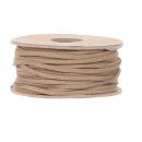 FAKE SUEDE STRING G ブラウン 革紐 DIY おしゃれ アクセサリー 長さ10m