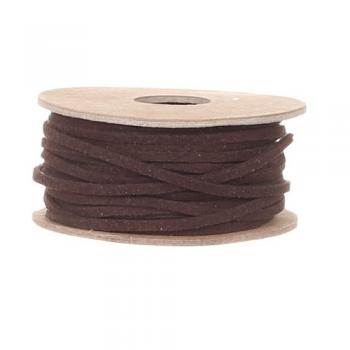 FAKE SUEDE STRING K ブラウン 革紐 DIY おしゃれ アクセサリー 長さ10m