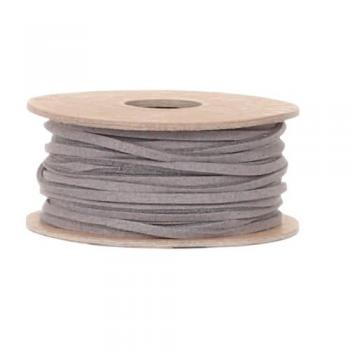 FAKE SUEDE STRING P グレー 革紐 DIY おしゃれ アクセサリー 長さ10m