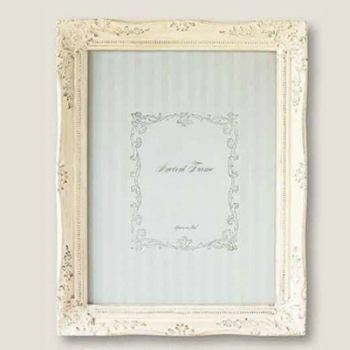 アンティーク調ピクチャーフレーム(L)アイボリー クラシック ヨーロピアン レトロ お洒落