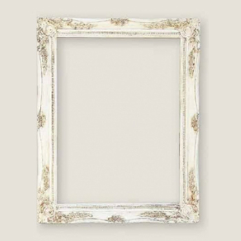 アンティーク調レトロフレーム(L)アイボリー クラシック ヨーロピアン お洒落