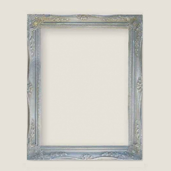 ビッグフレーム 額縁(L)グレー アンティーク調 クラシック ヨーロピアン レトロ お洒落