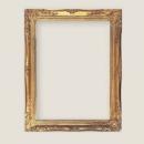 額縁 ビッグフレーム(L)ゴールド・金 アンティーク調 クラシック ヨーロピアン レトロ お洒落