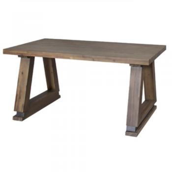 ダイニングテーブル 天然木 アカシア ダークブラウン おしゃれ ナチュラル 机 幅150