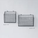 WIRE ウォールBOX タイディ (S) ワイヤー シンプル かご バスケット 幅24