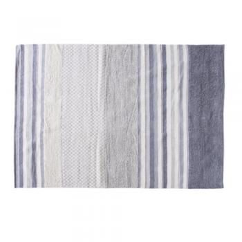 デザインラグ グレー カジュアル ファブリック コットン おしゃれ インテリア雑貨 幅190