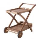 ワゴン WOOD ナチュラル おしゃれ 天然木 アカシア ガーデンファニチャー ラック 高さ74