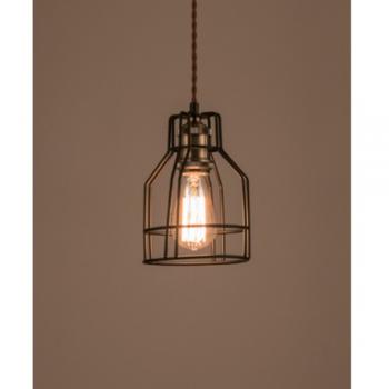 ライト 2個セット アイアン ペンダントライト 電球付き LED対応 インダストリアル 幅15