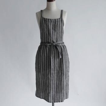 エプロン 肩掛け リネン おしゃれ 素敵 通販