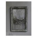 アートフレーム おしゃれ シャビー ディスプレイ アンティーク調 絵画 アート セピア 額縁