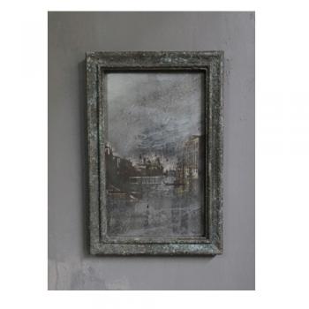 アートフレーム おしゃれ シャビー ディスプレイ アンティーク調 絵画 アート セピア 額縁