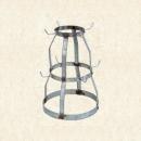 壁掛けデコ ラウンドブリキフック シャビー アンティーク調 レトロ クラシック お洒落 ラック 棚