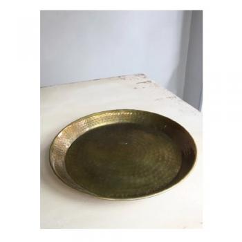 アルミトレー アンティーク調 ゴールド 金色 アラビアン おしゃれ 置物 ディスプレイ プレート