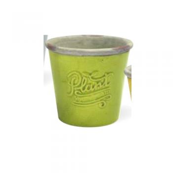 フロートポットM-GR ヴィンテージ調 プランター 鉢 2個セット セラミック 直径13.9