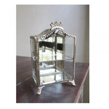 ガラスケース 真鍮 ブラス アンティーク調 収納 小物入れ ボックス おしゃれ エレガント