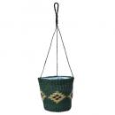 ソンブルハンギングバスケットL-C プランター 2個セット ロープ グリーン おしゃれ 直径18
