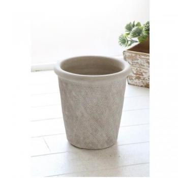 フラワーポットL プランター 陶器 アンティーク調 通販