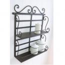 ウォールシェルフ おしゃれ 収納 アイアン ラック 通販