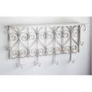 バロックアイアンウォール4フック　ホワイト