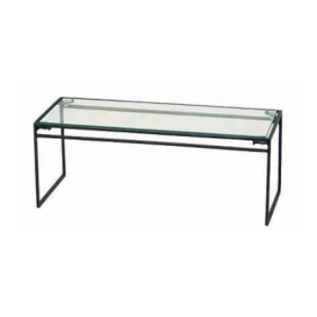 ディスプレイに 小さなアイアンガラススタンドテーブルS/シャビー レトロ シンプル 机