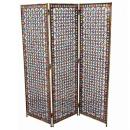 3連パーテーション ミックスM/万華鏡 ついたて インテリア 衝立 間仕切り 目隠し スクリーン お