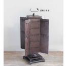 クラシカルディスプレイハンギングラック　シャビー アンティーク 木製 Sカン フック 回転式 お洒落